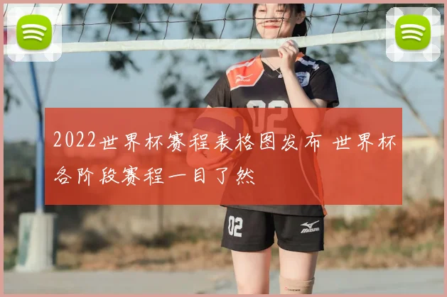 2022世界杯赛程表格图发布 世界杯各阶段赛程一目了然